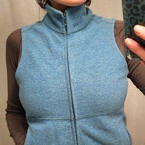 Women's Merino Wool Vest, Blue, S/M